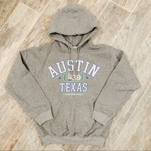 Austin TX hooded sweatshirt